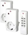 Produktbild: Brennenstuhl 1507150 FSK 433 MHz Steckdosen-Set 2fach Steckdose 1000 W