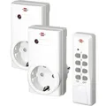 Produktbild: Brennenstuhl 1507150 FSK 433 MHz Steckdosen-Set 2fach Steckdose 1000 W