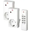Produktbild: Brennenstuhl Funkschalt-Set 2er Funksteckdosen Set Innenbereich, 1000W, 25m