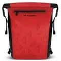 Produktbild: Wozinsky wasserdichter Fahrradrucksack mit Rahmen Fahrradtasche 2in1 23L Rot
