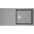 Produktbild: FRANKE MARIS MRG 611-100 XL Einbauspüle / Fraganit / Steingrau / Reversibel / Druckknopf / 60 cm