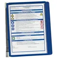 Produktbild: DURABLE Vario Sichttafel 5 Flächen DIN A4 Wandmontage PP (Polypropylen) Blau