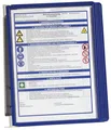 Produktbild: DURABLE Display System VARIO wall 5 Komplett Set dunkelblau