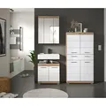 Produktbild: Badezimmer Wave 3-tlg. ca. 134 cm Eiche/Weiß