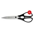 Produktbild: Coolinato XL Küchenschere 23cm, Schere aus rostfreiem Stahl, Haushaltsschere extra scharf, Universalschere für Papier Kunststoff Kräuter Nüsse