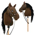 Produktbild: Pink Papaya Steckenpferd Blaze Gr. S, Hobby Horse mit Halfter & Trense