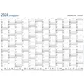 Produktbild: Staedtler Jahresplaner Kalender Wandkalender Lumocolor 2025 84x60 cm abwischbar