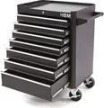 Produktbild: 7 Schubladen Werkzeugwagen 77x 45,5x 89,5cm Werkstattwagen Werkstatt schwarz