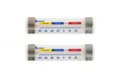 Produktbild: Lantelme Kühlschrankthermometer 2 Stück Set Selbstklebend mit Saugnapf Gefrierschrank Thermometer, Spar-Set 2-tlg., für Kühlschrank, Gefrierschrank, Kühltheke, Temperatur -40 bis +24°C