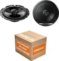 Produktbild: Lautsprecher - Pioneer TS-G1720F - 16,5cm 2-Wege 300 Watt Koax Einbauset passend für Opel Corsa B, C, D - justSOUND