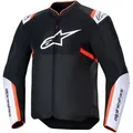 Produktbild: Alpinestars T-Sps Air V2, Textiljacke - Schwarz/Weiß/Neon-Rot - XL