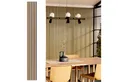 Produktbild: acous Wandpaneel Akustikpaneel Comfort FSC® Eiche Premium Echtholzfurnier, BxL: 30,00x250,00 cm, 0,75 qm, (Packung, Versandkostenfreie Lieferung) 6 Echtholz-Dekoleisten mit schwarzem 4 mm Filz-Akustikträger