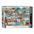 Produktbild: Eurographics Puzzle Globetrotter Mexiko, Sehenswürdigkeiten, 1000 Teile, 68x48cm