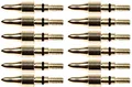 Produktbild: Namvo 12pcs 100grn Schwarze Schraube in Der Praxis Breitspitzen Pfeilspitzen, Bogenschießen Bullet Field Punkte, kleine Spiel Armbrüste Compound Bögen Pfeil Tipps für Targeting Üben Jagd Gold