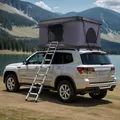Produktbild: VEVOR Dachzelt Hartschale 2-3 Personen Wasserdicht für Jeep SUV Truck Leiter