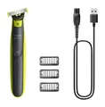Produktbild: PHILIPS Wiederaufladbarer Rasierer und Barttrimmer ONEBLADE-360 QP2724/23