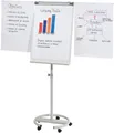Produktbild: FRANKEN Standtafel Flipchart Eco Mobil rollbar lichtgrau
