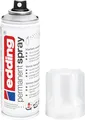 Produktbild: edding 5200 Permanentspray Klarlack für Stein Terrakotta Leinwand Papiermaché Karton 200ml Lichtecht Wasserfest Wetterfest Wischfest Made in Germany Ganzjährig Seidenmatt