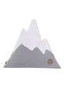 Produktbild: IDEPUL by Idealer Pulverschnee Dekokissen MountainIDE, waschbar, Innenkissen, Fleece, Bergform, mit Reißverschluss