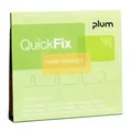 Produktbild: Plum Deutschland GmbH Plum QuickFix Water Resistant Pflaster, Besonders wasserdichte Pflaster für Arbeitsplätze mit hoher Feuchtigkeit , 1 Nachfüllpackung = 45 Pflaster 5511