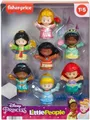 Produktbild: Fisher-Price HJW75 - Little People Disney Princess Spielzeug, Set mit 7 Figuren für Klein- und Vorschulkinder für Rollenspiele ab 18 Monaten