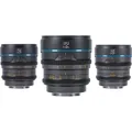 Produktbild: Sirui MS-3SMB Night Walker 24+35+55mm T1.2 S35 Cine Objektiv Set (Micro Four Thirds, APS-C / DX) (781045)