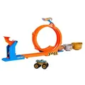 Produktbild: Mattel JBX64 - Hot Wheels Monster Trucks 2-in-1 Loop & Flip Challenge