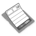 Produktbild: itenga 24 x Etikett Aufkleber für SD Speicherkarte 20x25 mm Archivierung Ordnung
