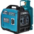Produktbild: Lpg/benzin-inverter-generator Ks 2100ig S Von Könner&söhnen Schallgedämmtes Gehäuse (62 Db Lpa 7 M). Höchstleistung 2000 W, Schuko-steckdose 230 V, 2 Usb-anschlüsse, Led-anzeige, Eco-modus, Euro V.
