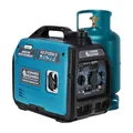 Produktbild: LPG/Benzin-Inverter-Generator KS 2100iG S von Könner & Söhnen. Stromerzeuger 2000 W, Schuko-Steckdose 230 V, 2 USB-Anschlüsse, LED-Anzeige, ECO-Modus, notstromaggregat EURO 5