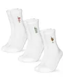 Produktbild: Occulto Damen & Herren Motiv Tennissocken 3er Pack (Modell: Robin), Statement Tennis Socken Drinks 43-46