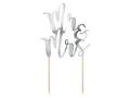 Produktbild: Tortendeko Hochzeit Mr & Mrs silber