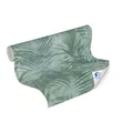 Produktbild: Livingwalls vorgeleimte Vliestapete DESIGNDROP - Tapezieren ohne Kleister - Grün, Blau - Tapete mit Palmen Blättern Made in Germany - 784521