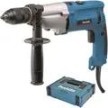 Produktbild: Makita Bohrmaschine HP2071J, Schlagbohrmaschine, 1010 W, mit Tiefenanschlag und Koffer