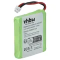 Produktbild: vhbw NiMH Akku 600mAh (2.4V) kompatibel mit schnurlos Festnetz Telefon AVM/Fritzphone MT-D Ersatz für 5M702BMX, GP0827, GP0845, GPHP70-R05.