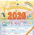 Produktbild: Alpha Edition Wandkalender Alpha Edition - Familienplaner Cartoon Kalender 2026 - 30x30 cm -...