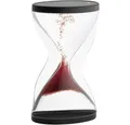 Produktbild: TFA Dostmann Eieruhr TFA Dostmann 18.6004.05 Sanduhr Acrylglas klar, Rot, Schwarz mechanisc