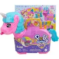 Produktbild: Polly-Pocket Spielset HYD96, ab 4 Jahre, Einhorn Party Pinata, 29 Teile