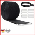Produktbild: Klettband mit Metallschnalle | 10 Stück | Wiederverwendbar