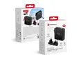 Produktbild: Forcell F-ENERGY Universal-Ladegerät (2400 mA, Inklusive 2 Kabel + Netzsteckeraufsätze (EU/UK/US), 6in1 Ladegerät mit Powerbank, 45W USB-C, kabellos, 15000 mAh)