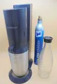 Produktbild: SodaStream 2.0 Wassersprudler, Schwarz/Edelstahl +1 Glasflasche, 1 Zylindern CO2