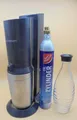Produktbild: SodaStream 2.0 Wassersprudler, Schwarz/Edelstahl +1 Glasflasche, 1 Zylindern CO²