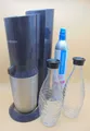 Produktbild: SodaStream 2.0 Wassersprudler, Schwarz/Edelstahl +2 Flaschen +Zylinder NEU, voll