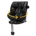 Produktbild: Osann One360 SL mini – 360° drehbarer Kindersitz (40-105 cm), Reboard bis 4 Jahre, Isofix & Standfuß, Seitenaufprallschutz, EasyAdjustSystem & verstellbare Kopfstütze