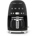 Produktbild: DCF02BLMEU Retro Filter Kaffeemaschine 50`s Style Schwarz Matt