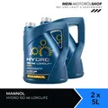 Produktbild: Mannol Hydro ISO 46 Longlife ASTM D 6158 EATON Hydrauliköl 2x5 Liter = 10 Liter