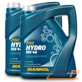Produktbild: MANNOL 2x 5 L LITER HYDRO ISO 46 HYDRAULIKÖL HYDRAULIK-ÖL