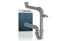 Produktbild: Kirchhoff Siphon ECO-SAVE, Grau, 1 1/2