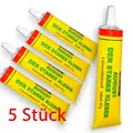 Produktbild: 5 Tuben August der starke Kleber Universalklebstoff Alleskleber Bastelkleber
