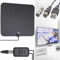 Produktbild: 1080p Verstärker DVB-T/T2 Antenne Super Flachantenne USB Full HD TV Fernseher